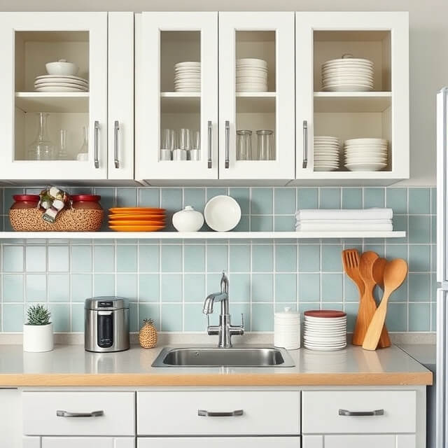 Maintain Your Organised Space Kitchen Cabinet