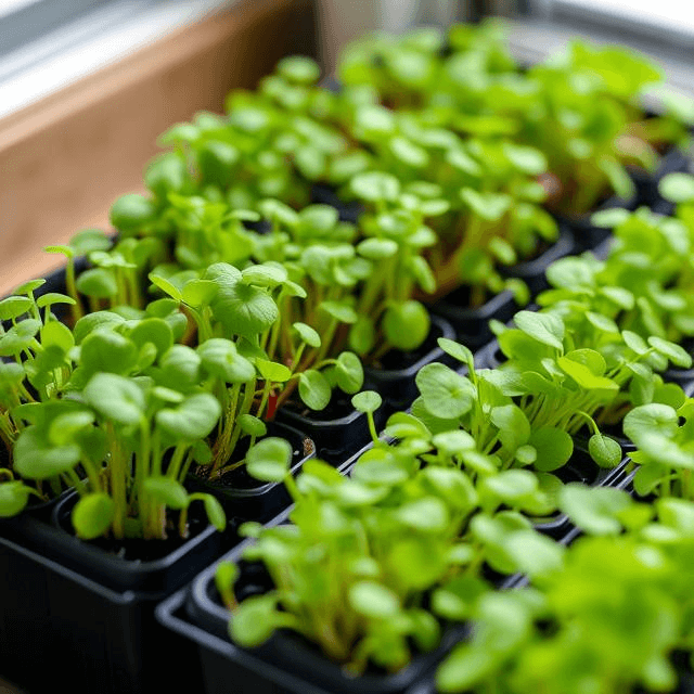 grow microgreens in home