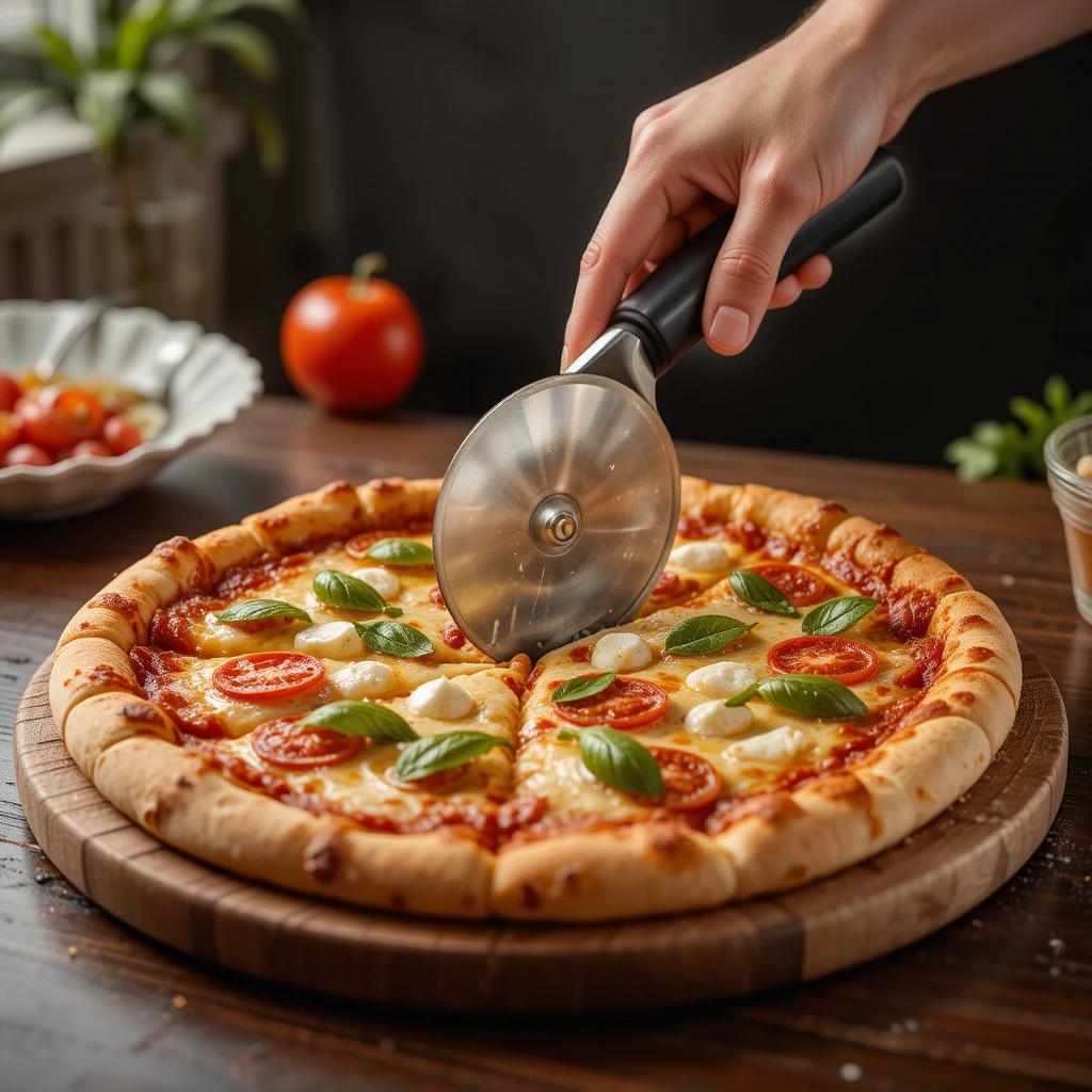 pizza cutter uses as kitchen tool